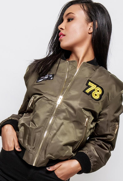 Chaqueta Bomber
