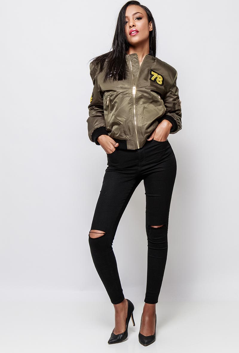 Chaqueta Bomber