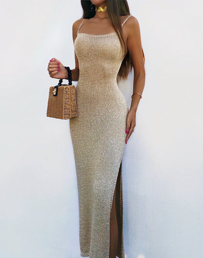 Vestido Cannes glitter